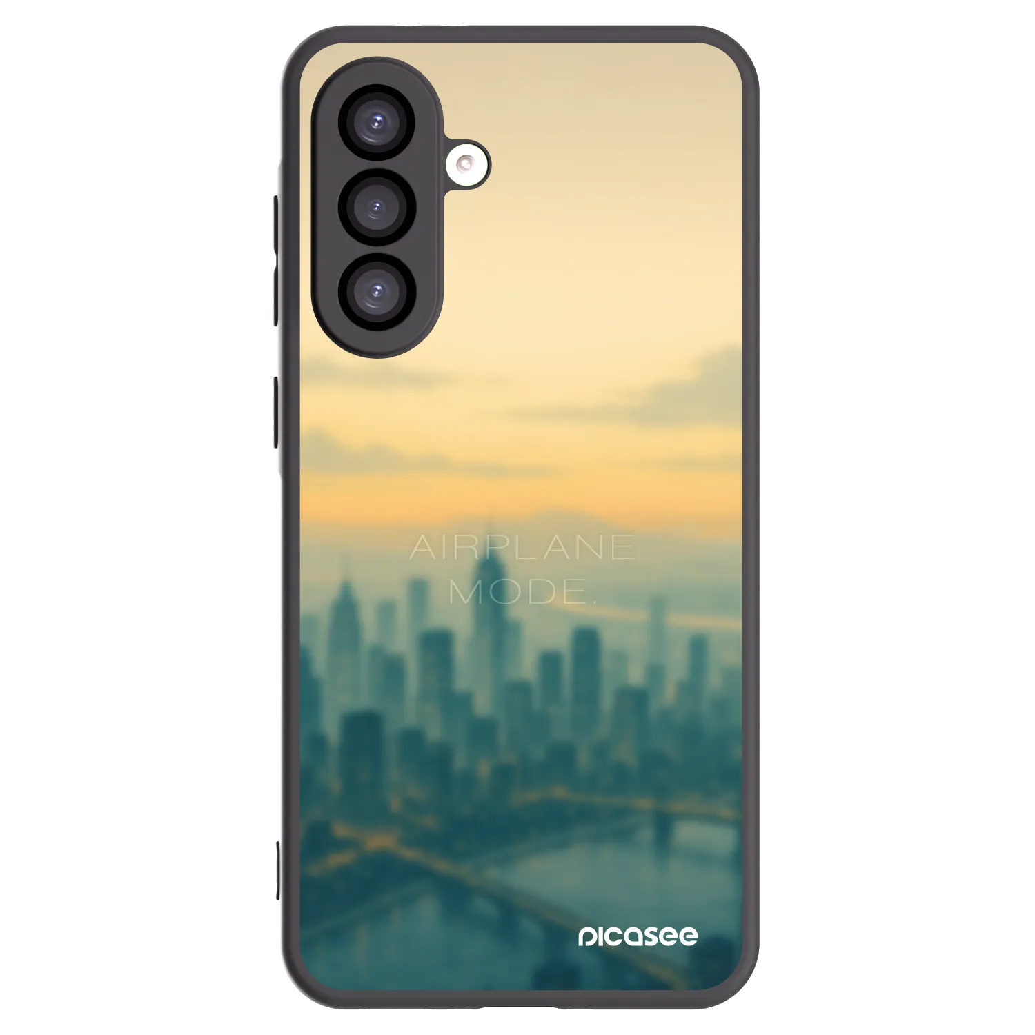 Picasee husă neagră din silicon pentru Samsung Galaxy A26 5G A266B - Airplane mode