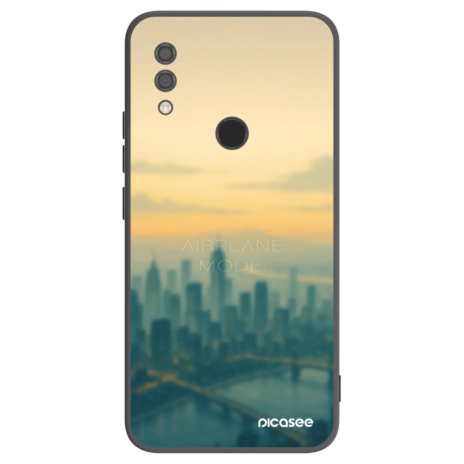 Picasee husă neagră din silicon pentru Xiaomi Redmi 7 - Airplane mode