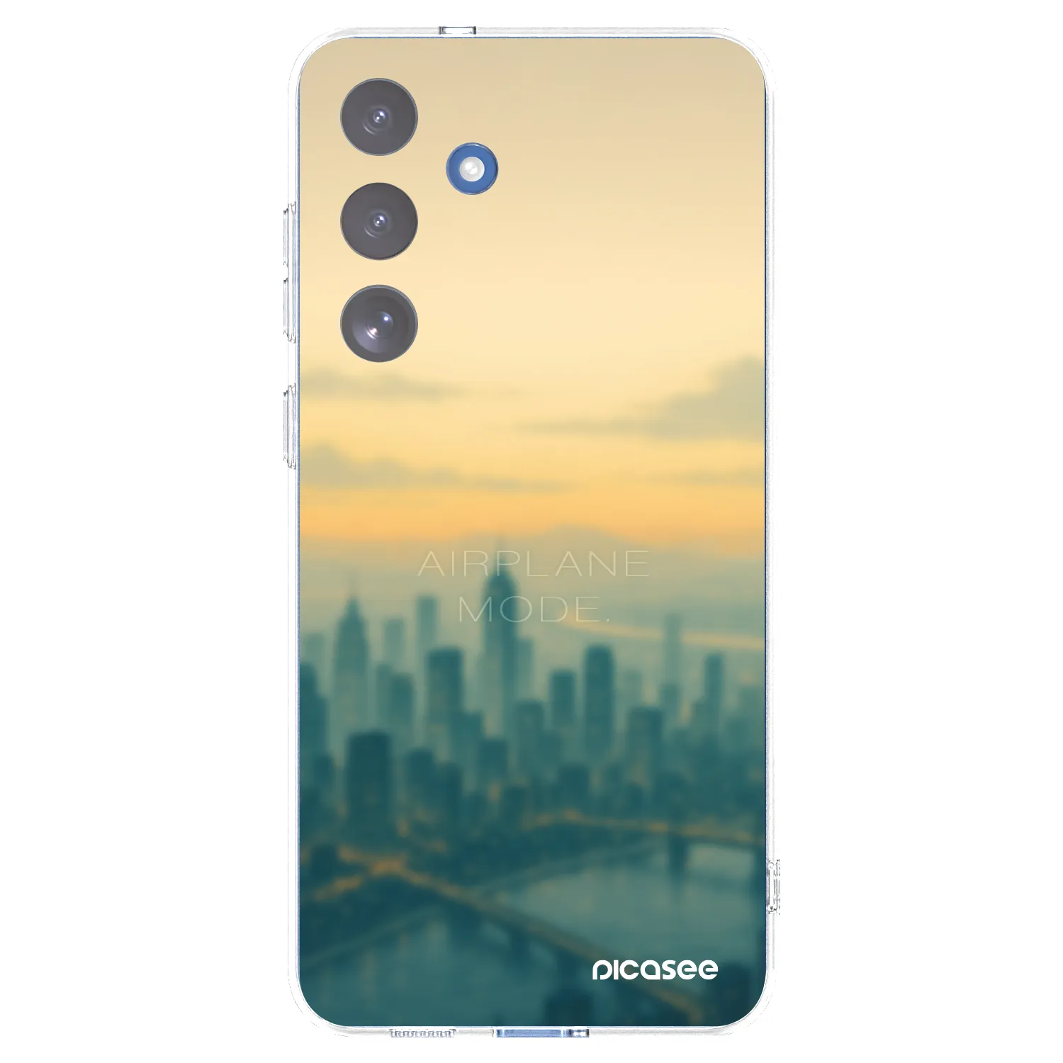 Picasee husă transparentă din silicon pentru Samsung Galaxy S25 FE 5G - Airplane mode
