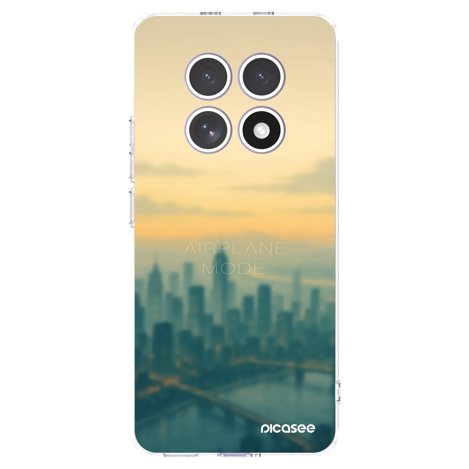 Picasee husă transparentă din silicon pentru Xiaomi Redmi Note 15 - Airplane mode