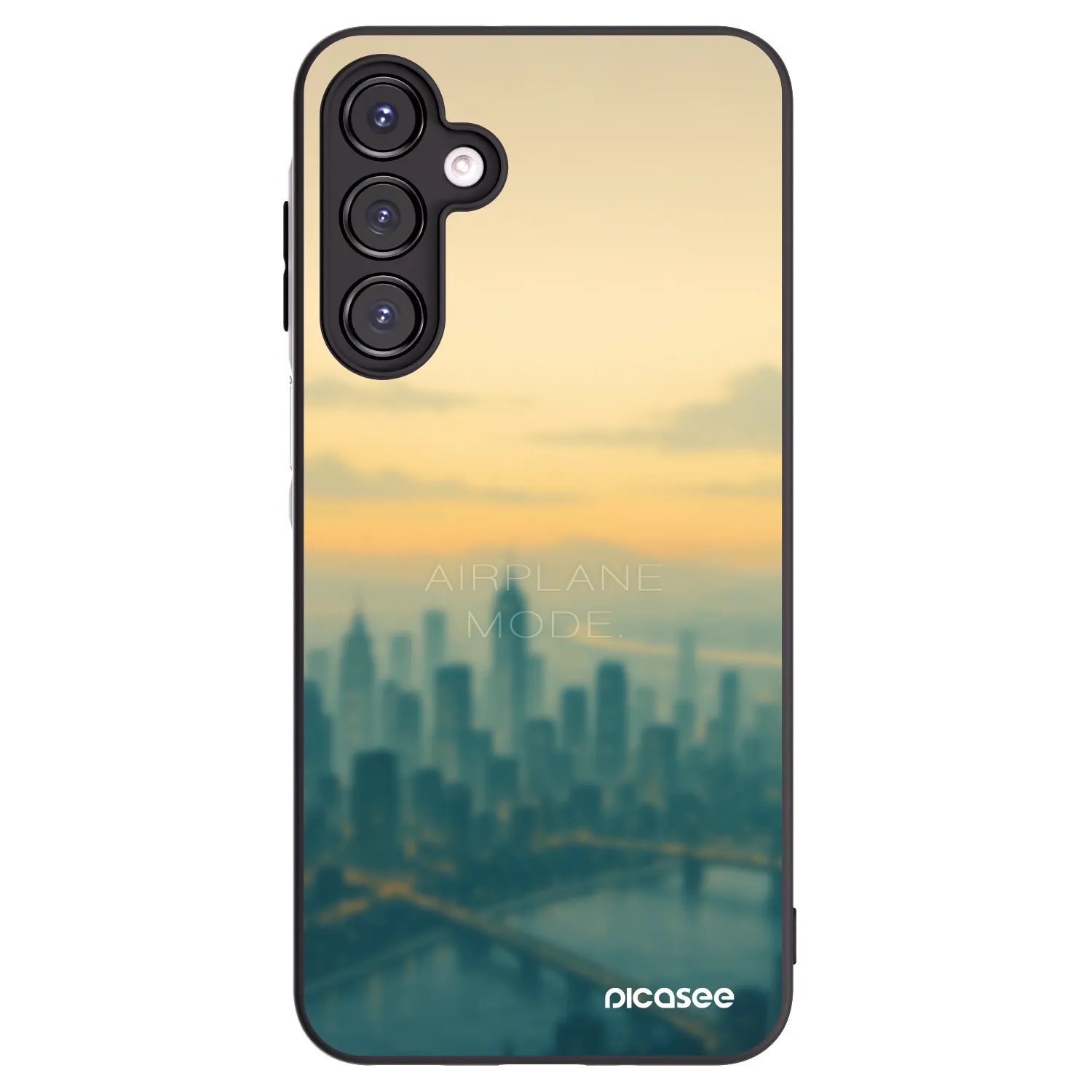 Picasee husă neagră din silicon pentru Samsung Galaxy A16 4G - Airplane mode