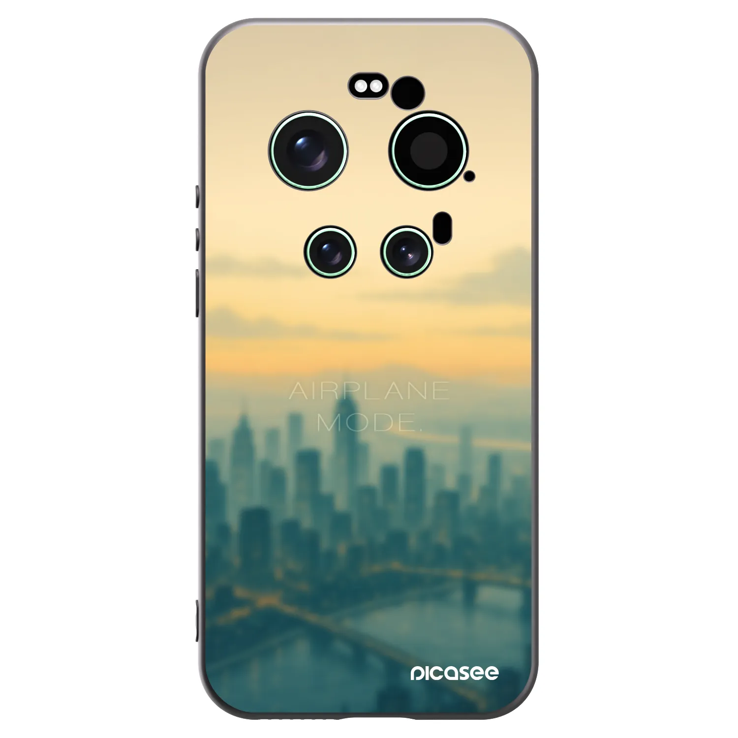 Picasee husă neagră din silicon pentru Xiaomi 17 Ultra - Airplane mode