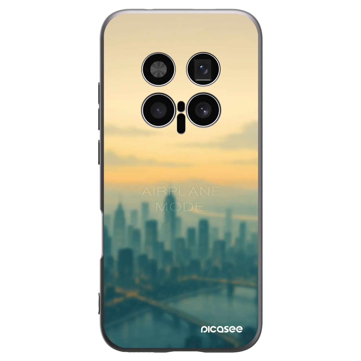 Picasee husă neagră din silicon pentru Honor Magic8 Pro 5G - Airplane mode