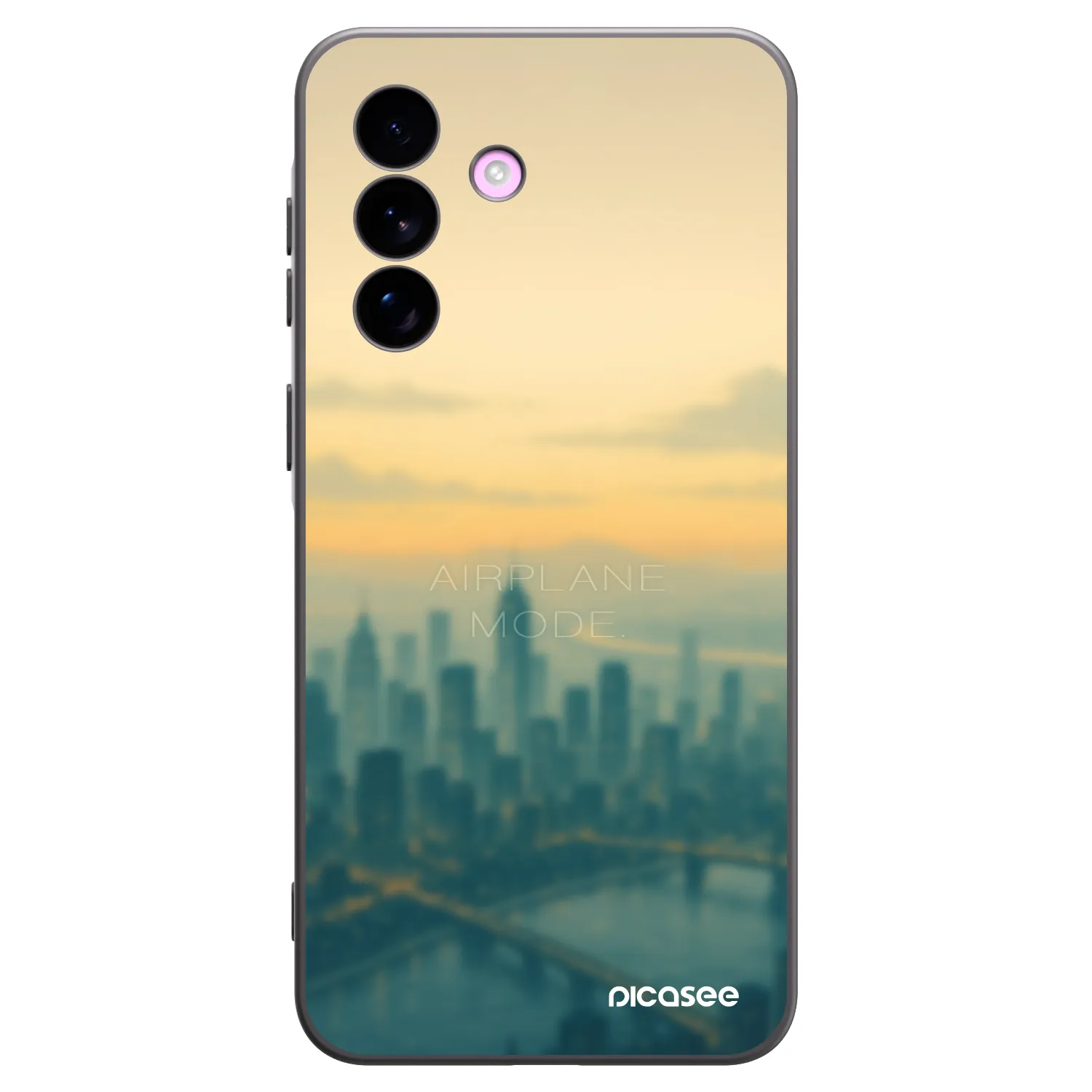 Picasee husă neagră din silicon pentru Samsung Galaxy A57 5G - Airplane mode