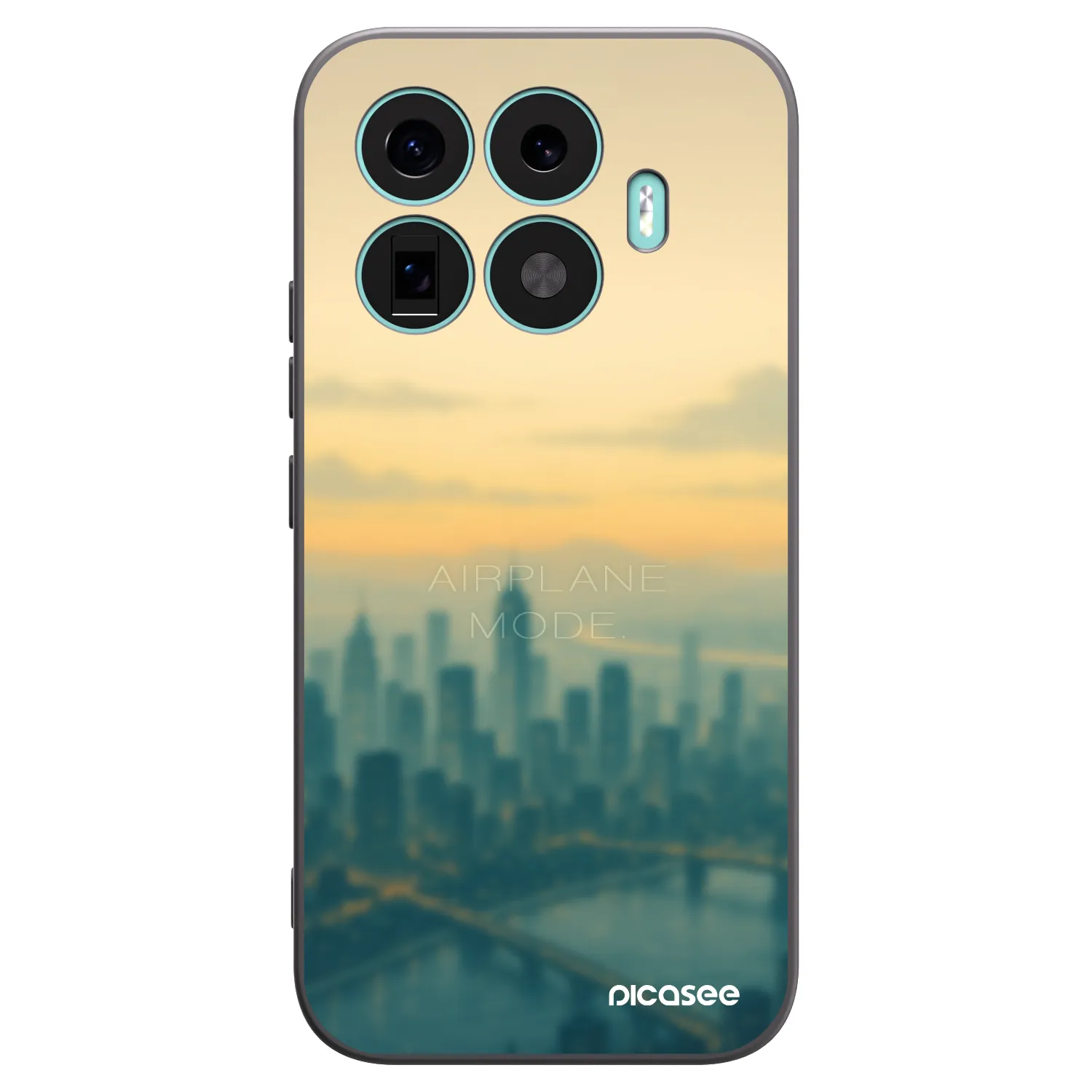 Picasee husă neagră din silicon pentru Xiaomi 17T - Airplane mode