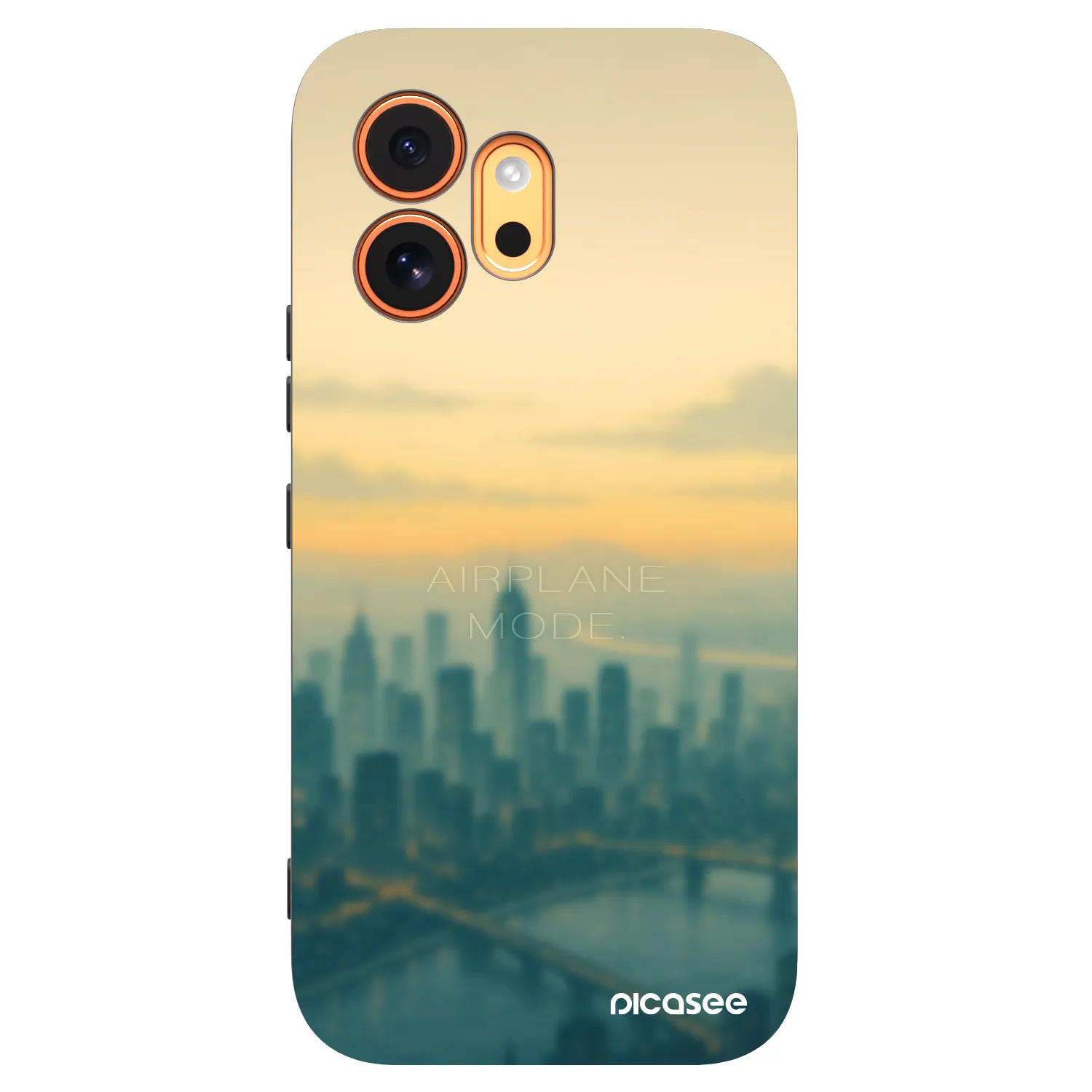 Picasee husă neagră din silicon pentru Honor 600 - Airplane mode