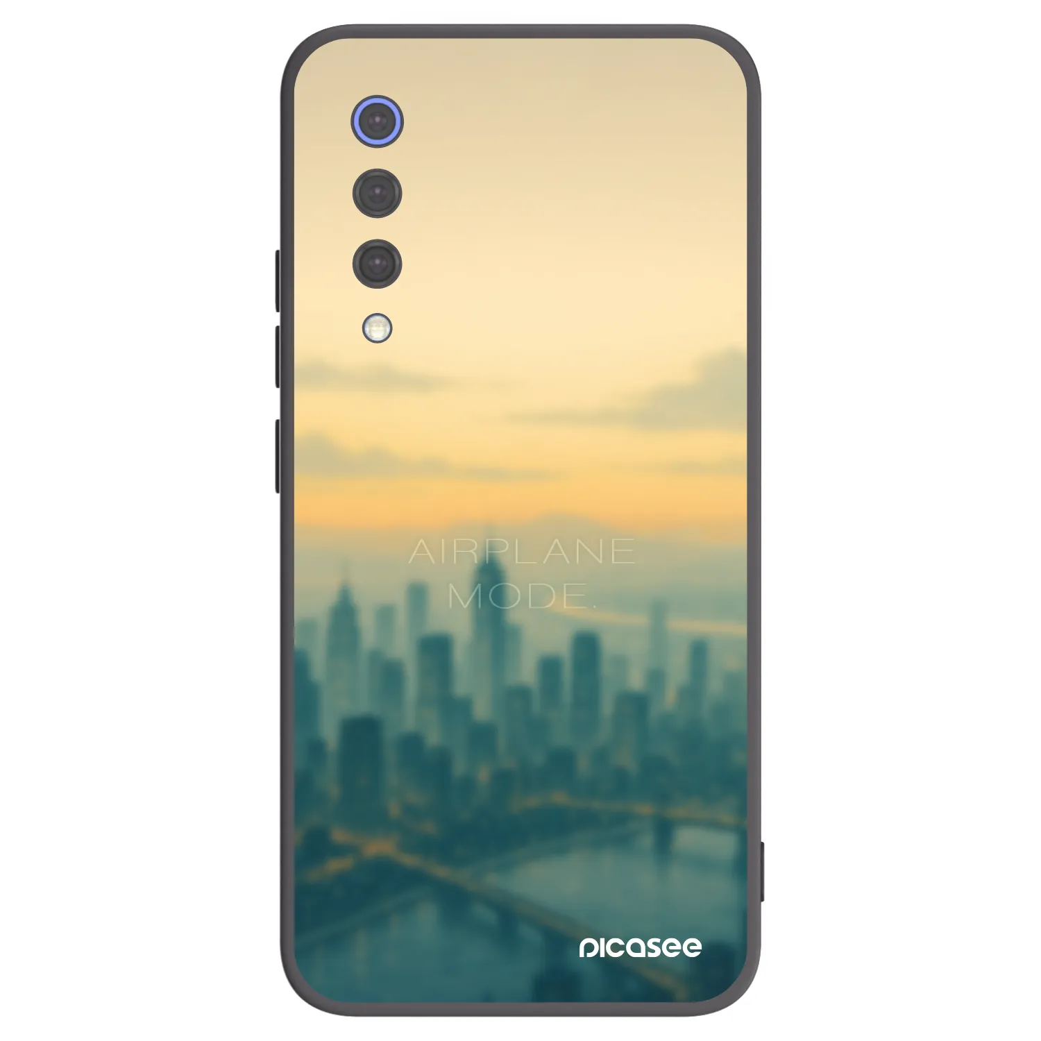 Picasee husă neagră din silicon pentru Xiaomi Mi 9 SE - Airplane mode