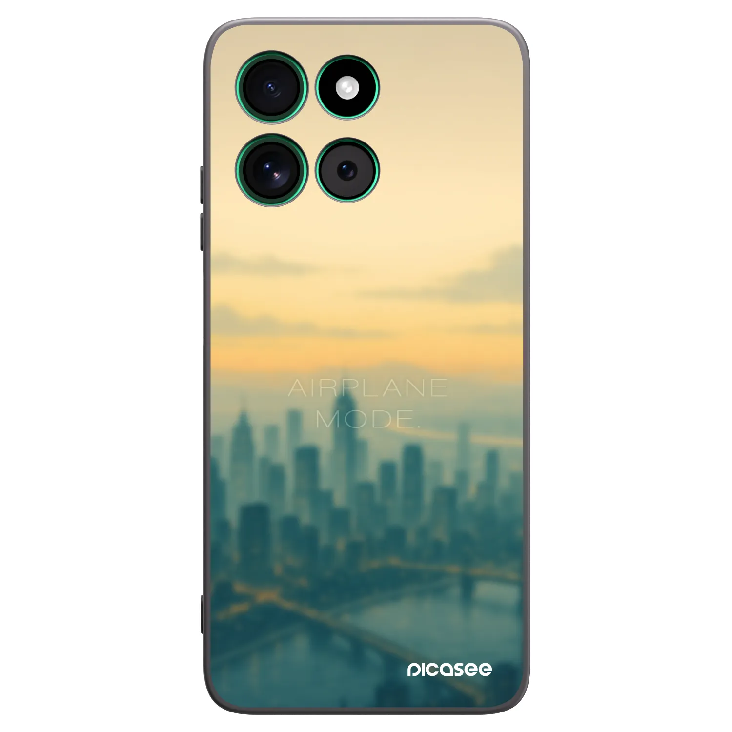 Picasee husă neagră din silicon pentru Motorola Moto G57 Power - Airplane mode