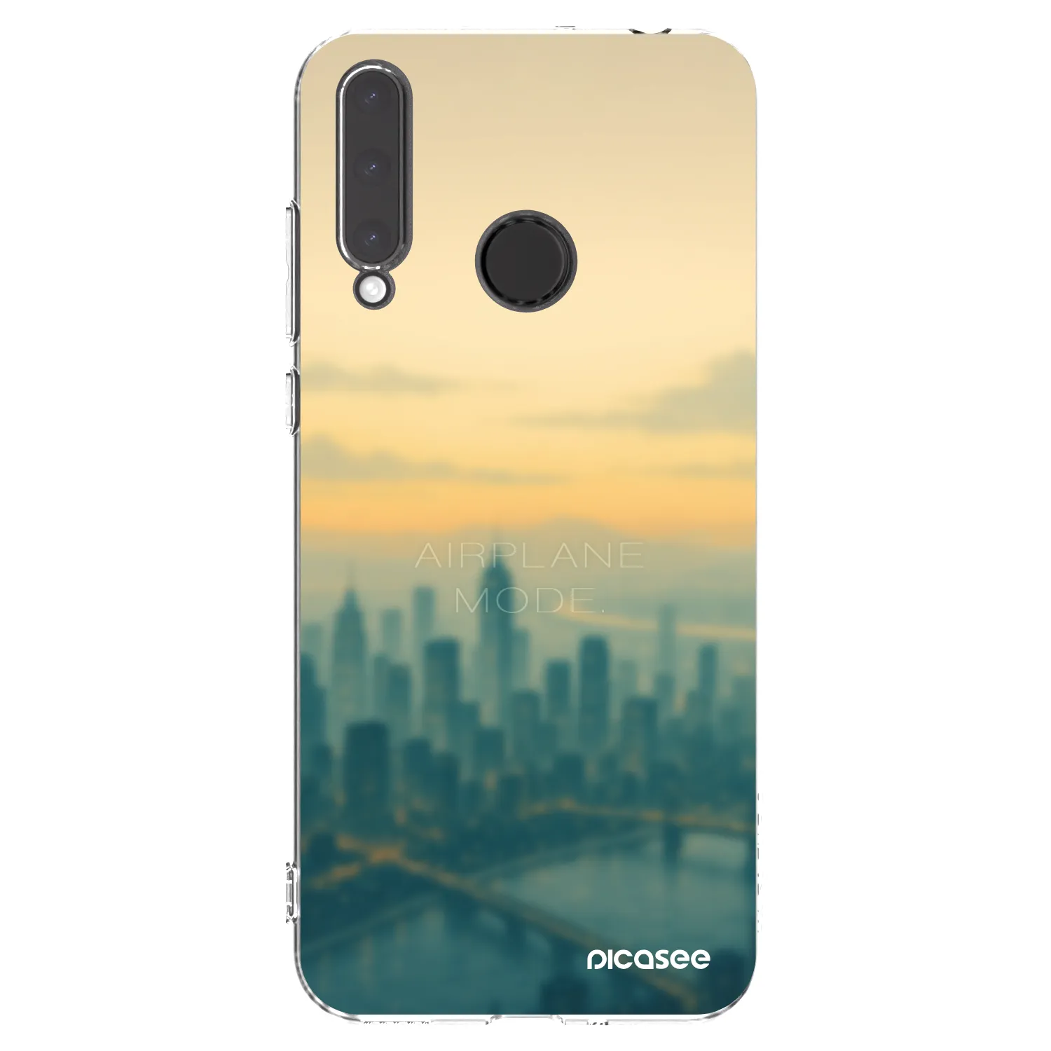 Picasee husă transparentă din silicon pentru Honor 20 Lite - Airplane mode