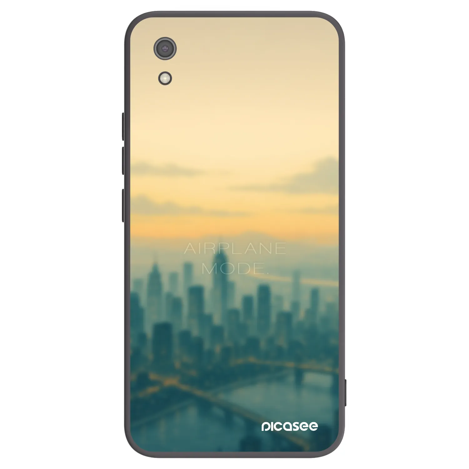 Picasee husă neagră din silicon pentru Xiaomi Redmi 7A - Airplane mode