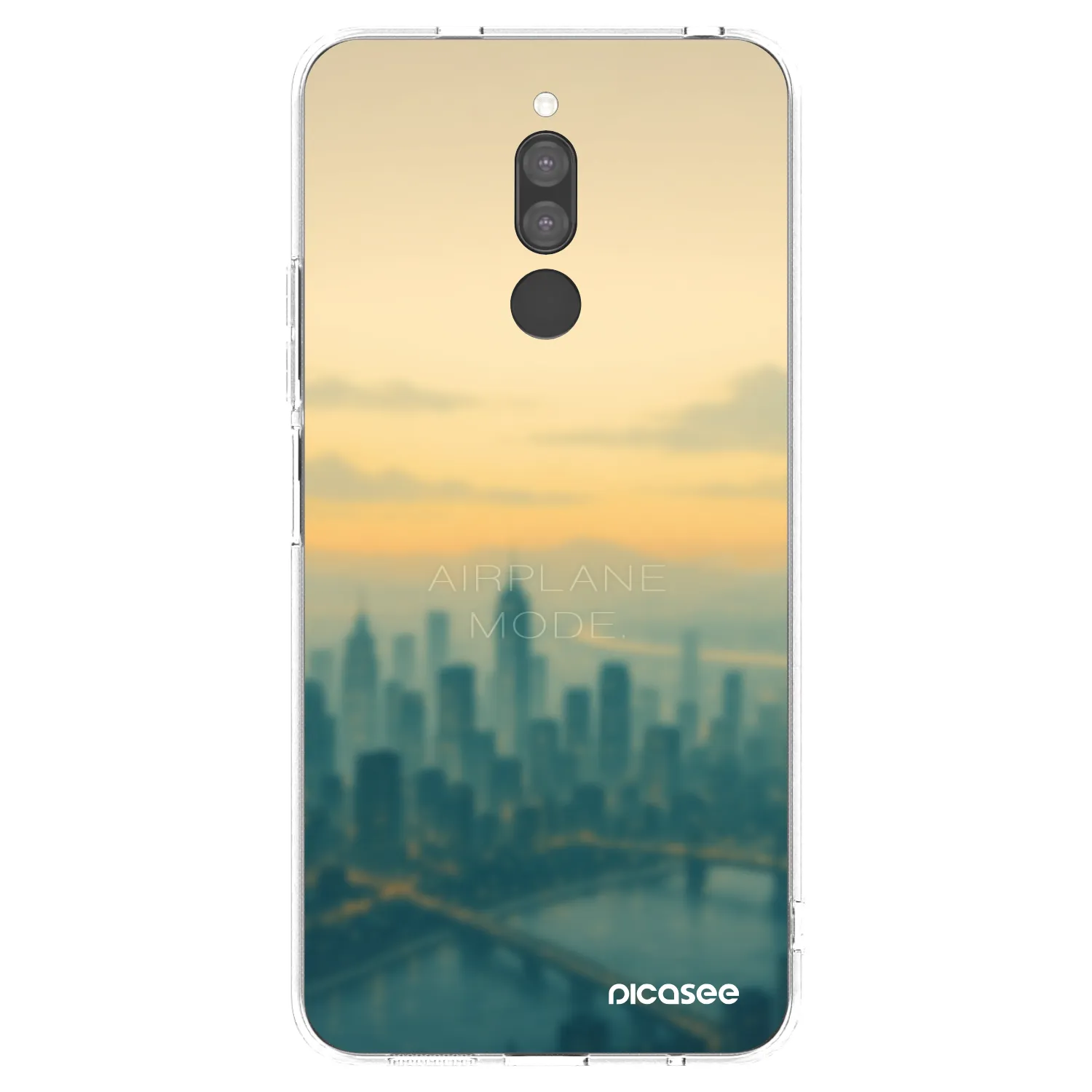 Picasee husă transparentă din silicon pentru Xiaomi Redmi 8 - Airplane mode