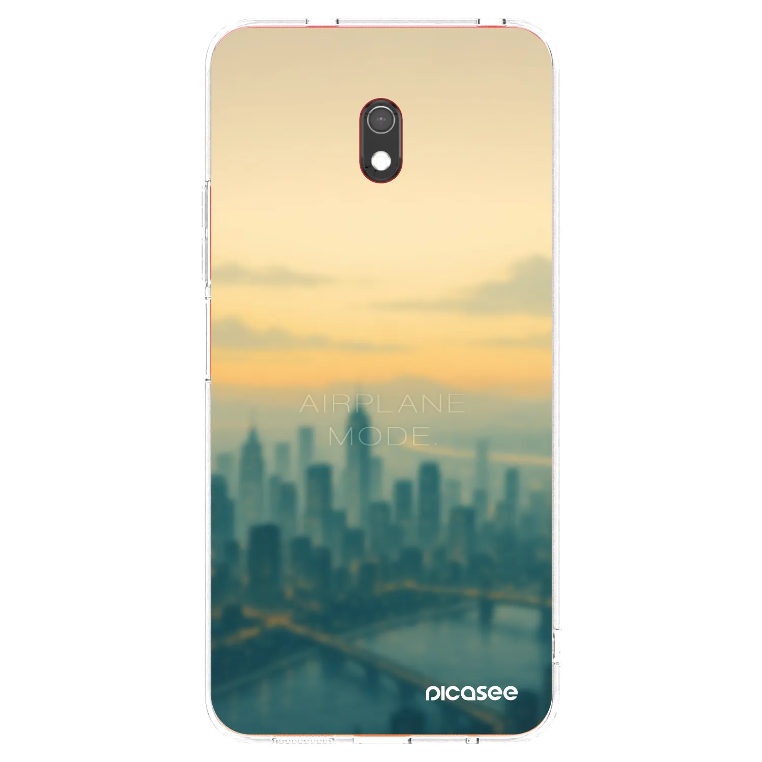Picasee husă transparentă din silicon pentru Xiaomi Redmi 8A - Airplane mode