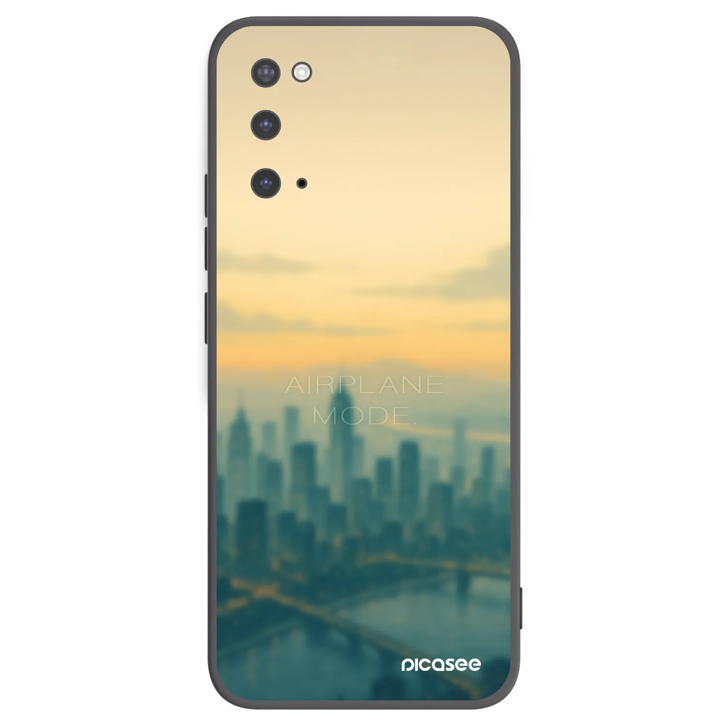 Picasee husă neagră din silicon pentru Samsung Galaxy S20 G980F - Airplane mode