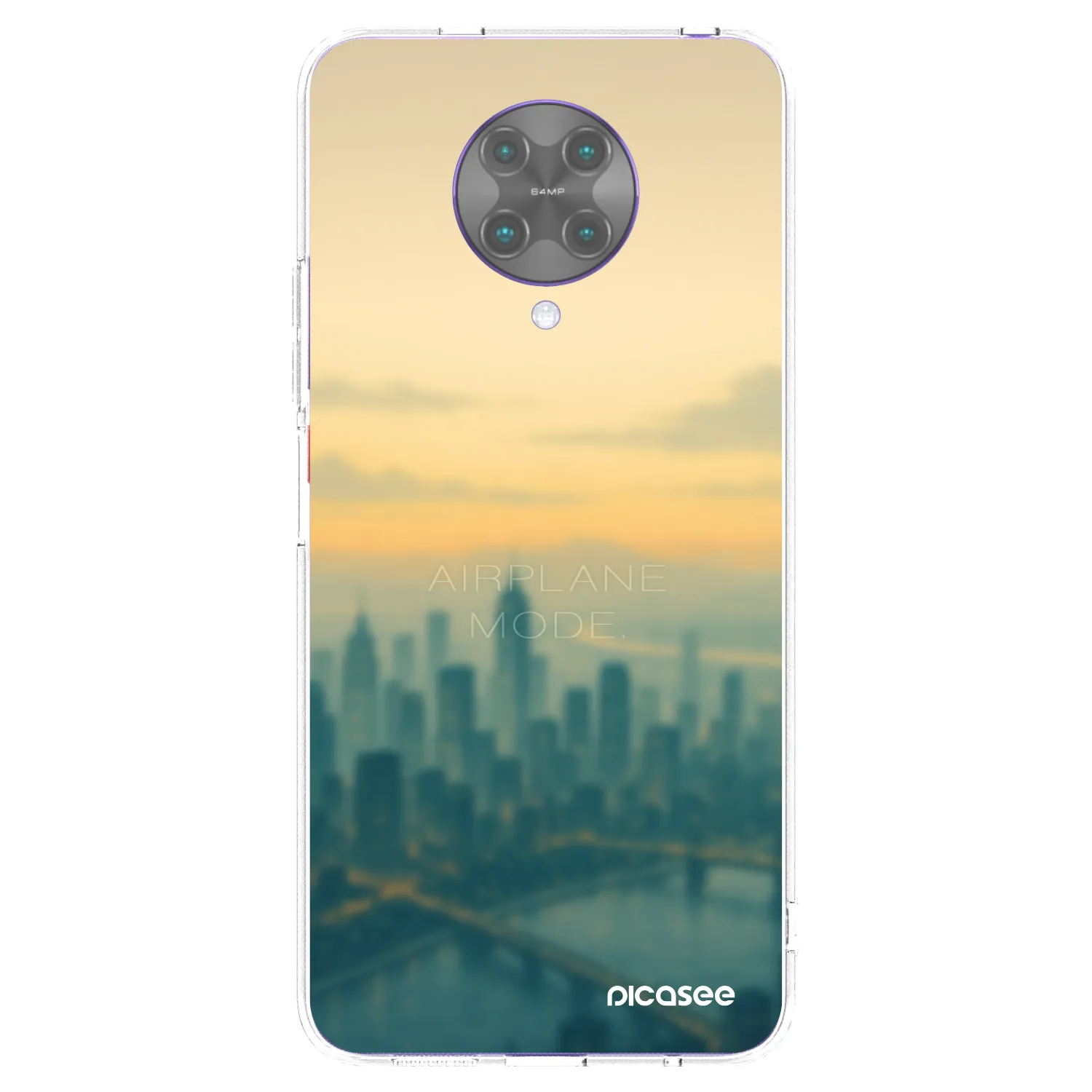 Picasee husă transparentă din silicon pentru Xiaomi Poco F2 Pro - Airplane mode