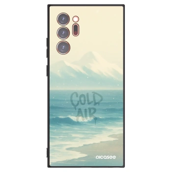 Picasee husă neagră din silicon pentru Samsung Galaxy Note 20 Ultra - COLD AIR