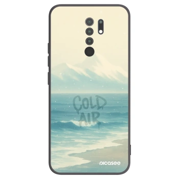 Picasee husă neagră din silicon pentru Xiaomi Redmi 9 - COLD AIR