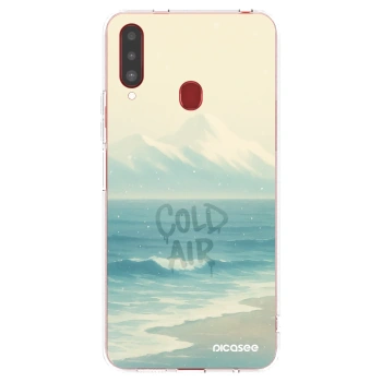 Picasee husă transparentă din silicon pentru Samsung Galaxy A20s - COLD AIR