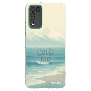 Picasee husă transparentă din silicon pentru Honor 10X Lite - COLD AIR