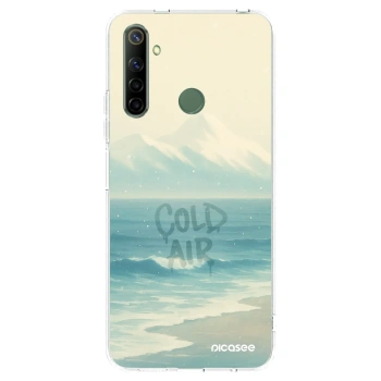 Picasee husă transparentă din silicon pentru Realme 6i - COLD AIR