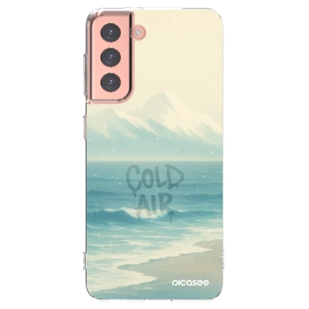 Picasee husă transparentă din silicon pentru Samsung Galaxy S21 5G G991B - COLD AIR