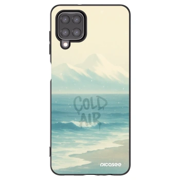 Picasee husă neagră din silicon pentru Samsung Galaxy A12 A125F - COLD AIR