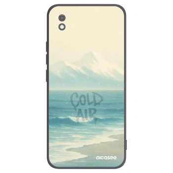 Picasee husă neagră din silicon pentru Xiaomi Redmi 9AT - COLD AIR