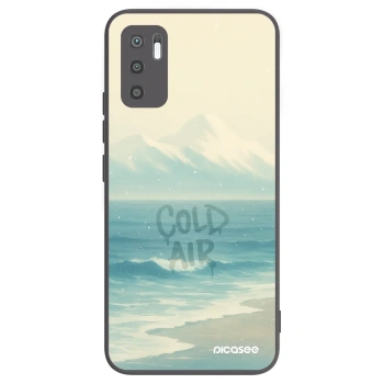 Picasee husă neagră din silicon pentru Xiaomi Redmi Note 10 5G - COLD AIR