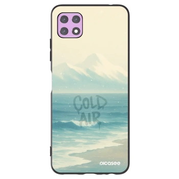 Picasee husă neagră din silicon pentru Samsung Galaxy A22 A226B 5G - COLD AIR