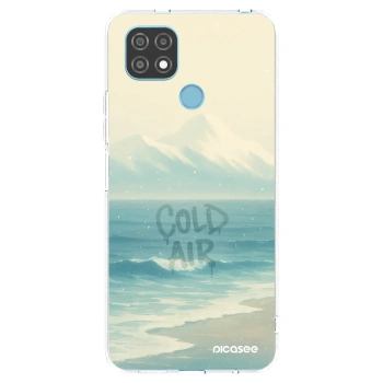 Picasee husă transparentă din silicon pentru Realme C21 - COLD AIR