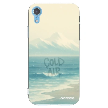 Picasee husă transparentă din silicon pentru Apple iPhone XR - COLD AIR