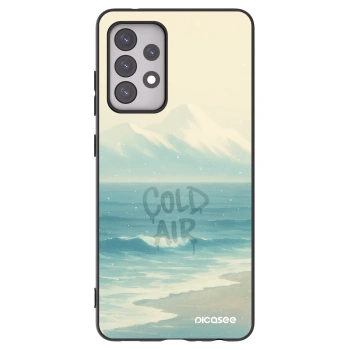 Picasee husă neagră din silicon pentru Samsung Galaxy A52s 5G A528B - COLD AIR