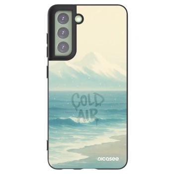 Picasee husă neagră din silicon pentru Samsung Galaxy S21 FE 5G - COLD AIR