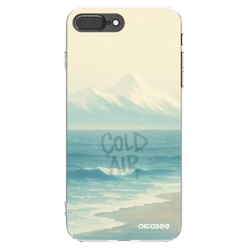 Picasee husă transparentă din silicon pentru Apple iPhone 7 Plus - COLD AIR