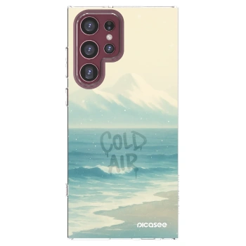 Picasee husă transparentă din silicon pentru Samsung Galaxy S22 Ultra 5G - COLD AIR