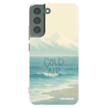 Picasee husă transparentă din silicon pentru Samsung Galaxy S22+ 5G - COLD AIR