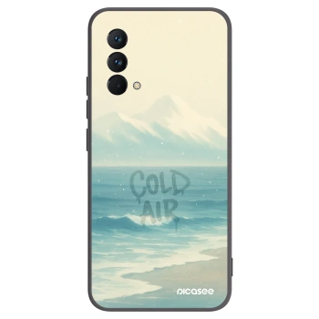 Picasee husă neagră din silicon pentru Realme GT Master Edition 5G - COLD AIR
