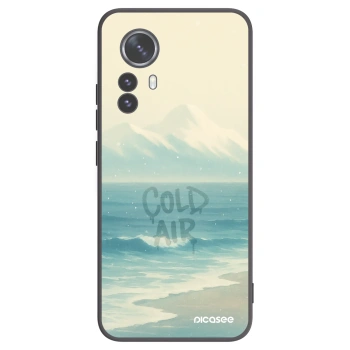 Picasee husă neagră din silicon pentru Xiaomi 12 Pro - COLD AIR