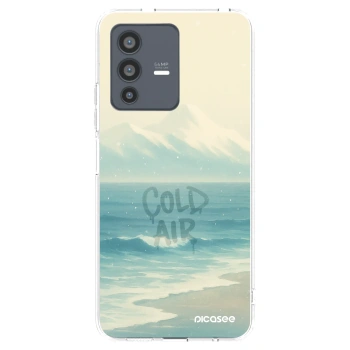Picasee husă transparentă din silicon pentru Vivo V23 5G - COLD AIR