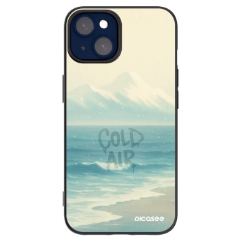 Picasee husă neagră din silicon pentru Apple iPhone 14 - COLD AIR
