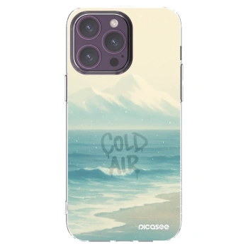 Picasee husă transparentă din silicon pentru Apple iPhone 14 Pro Max - COLD AIR