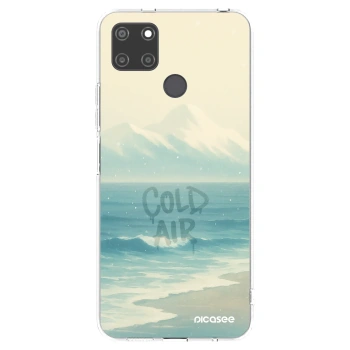 Picasee husă transparentă din silicon pentru Realme C21Y - COLD AIR