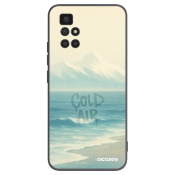 Picasee husă neagră din silicon pentru Xiaomi Redmi 10 (2022) - COLD AIR