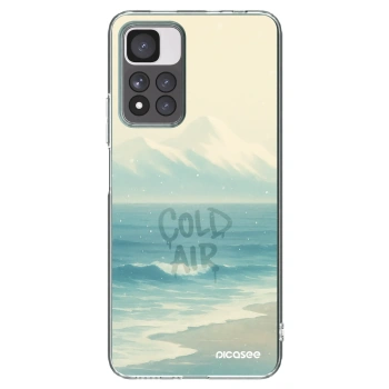 Picasee husă transparentă din silicon pentru Xiaomi Redmi Note 11 Pro+ 5G - COLD AIR