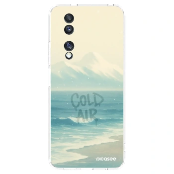 Picasee husă transparentă din silicon pentru Honor 70 - COLD AIR