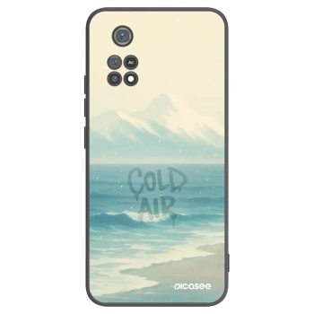 Picasee husă neagră din silicon pentru Xiaomi Poco M4 Pro - COLD AIR