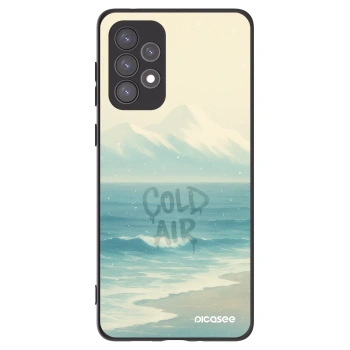 Picasee husă neagră din silicon pentru Samsung Galaxy A73 5G - COLD AIR