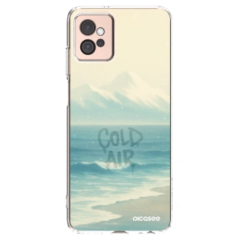 Picasee husă transparentă din silicon pentru Motorola Moto G32 - COLD AIR