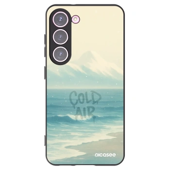 Picasee husă neagră din silicon pentru Samsung Galaxy S23 5G - COLD AIR