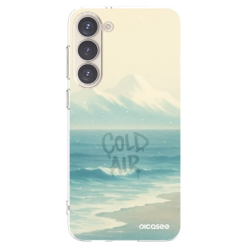 Picasee husă transparentă din silicon pentru Samsung Galaxy S23+ 5G - COLD AIR