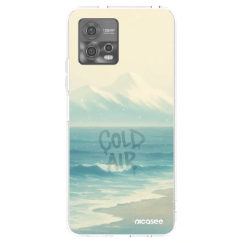 Picasee husă transparentă din silicon pentru Motorola Moto G72 - COLD AIR